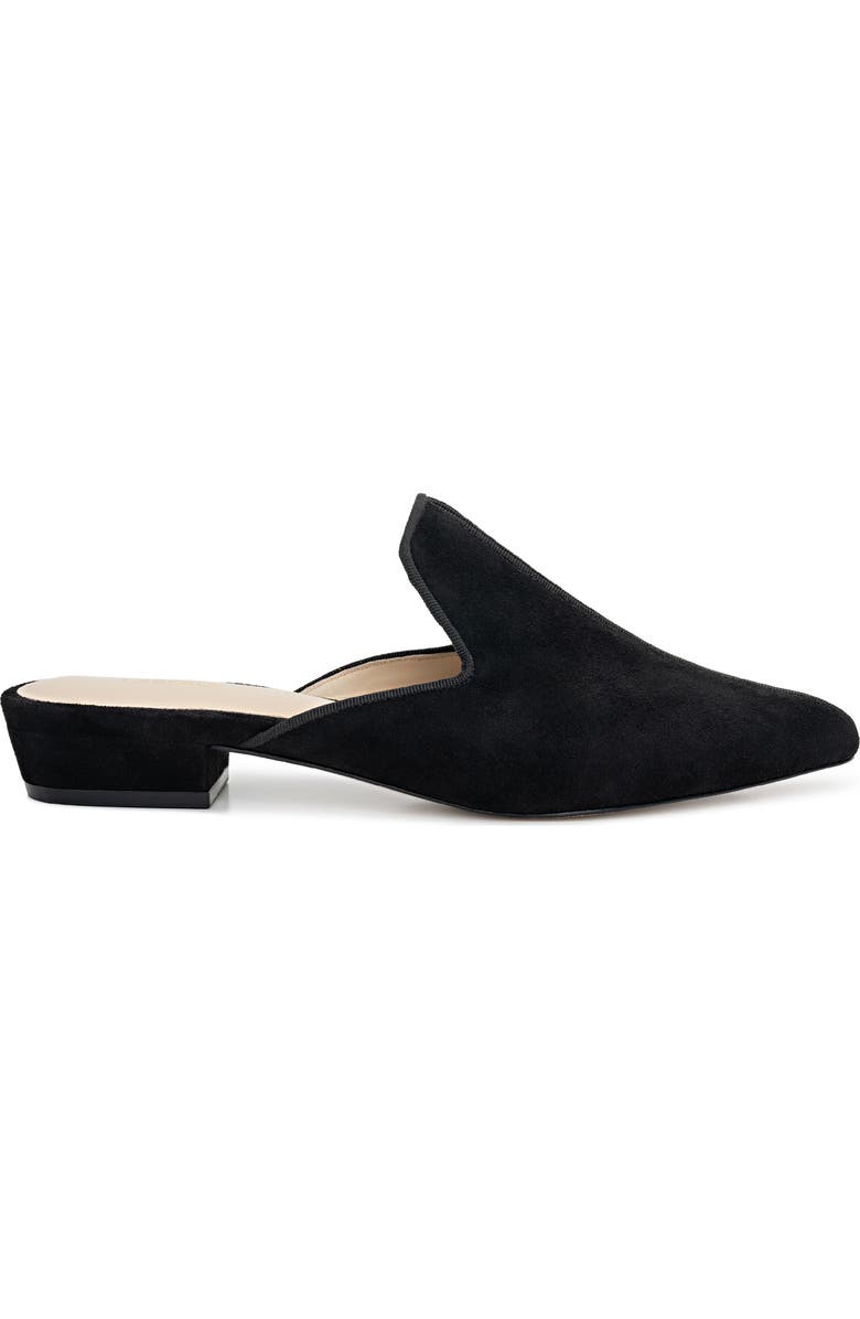 L'AGENCE Como Mule, Alternate, color, Black Suede