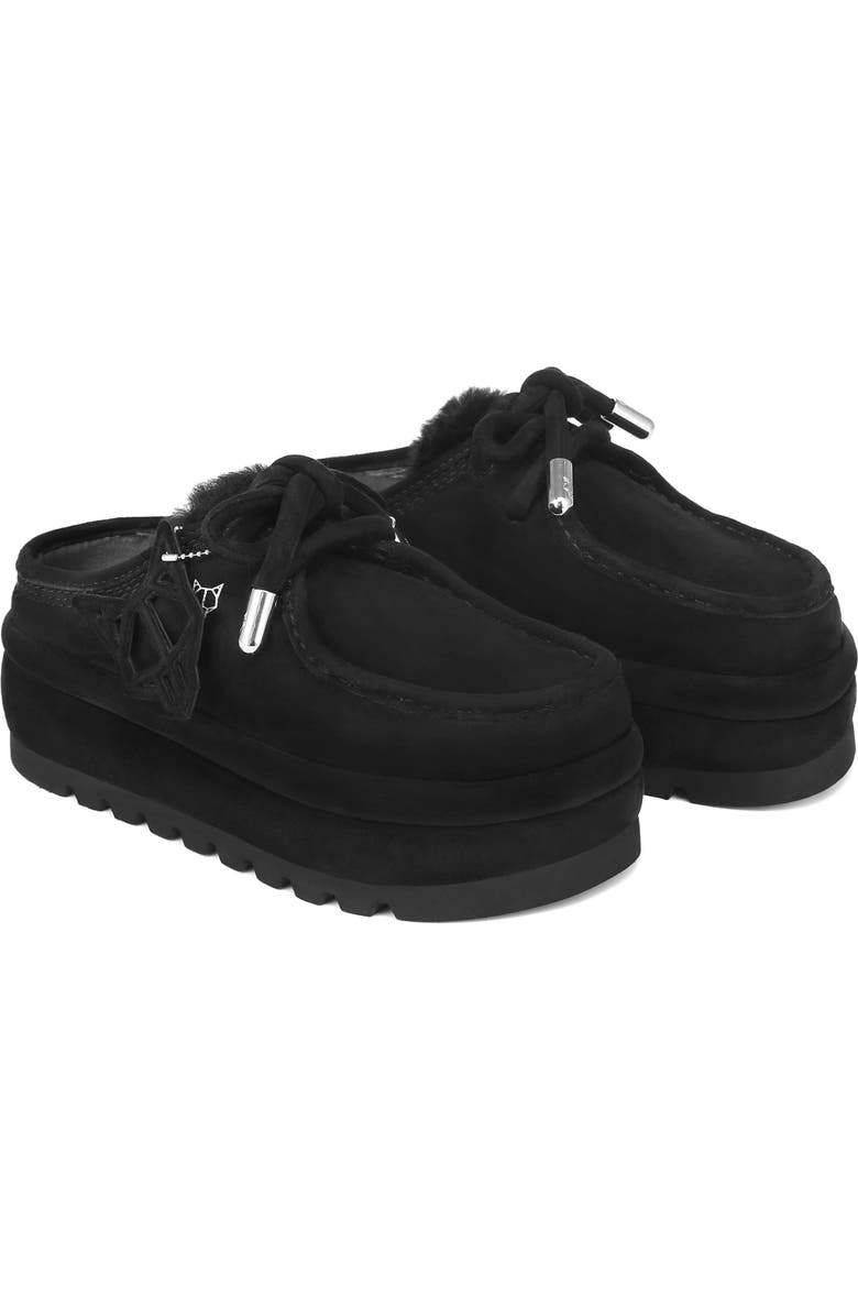 Naked Wolfe Blizzard Genuine Shearling Platform Clog, Main, color,