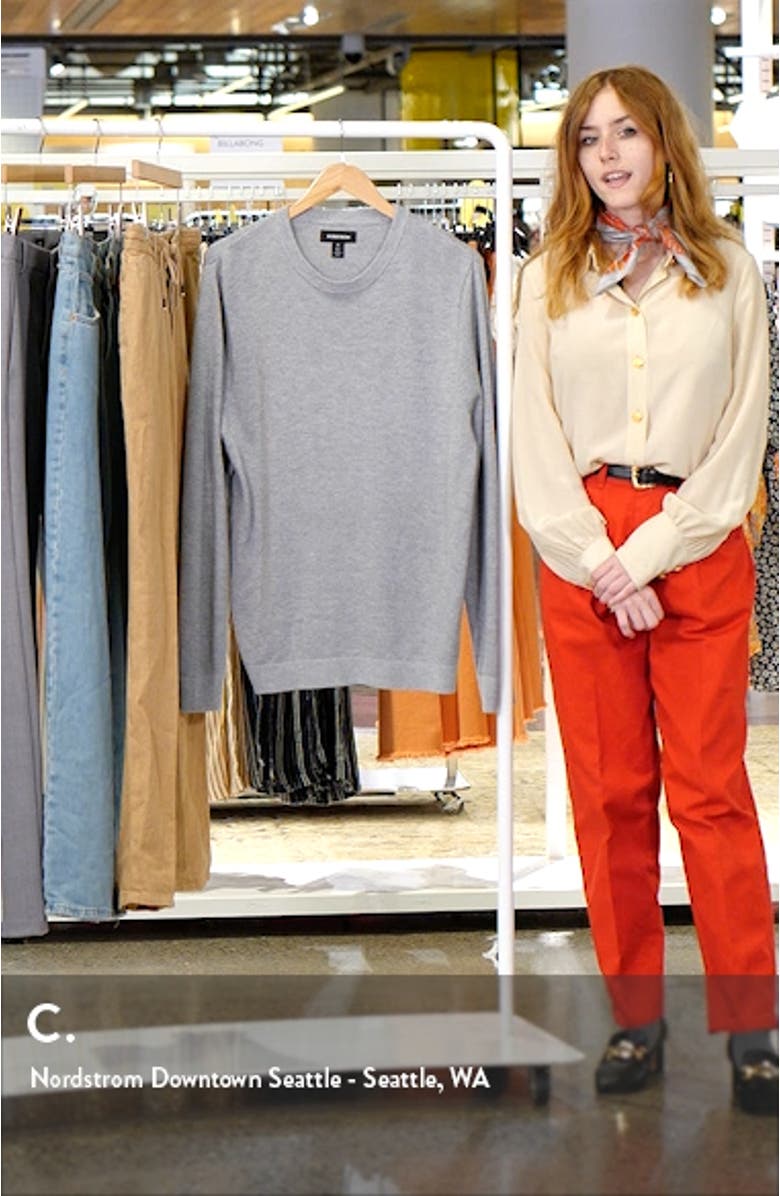 Bird's Eye Crewneck Sweater, sales video thumbnail