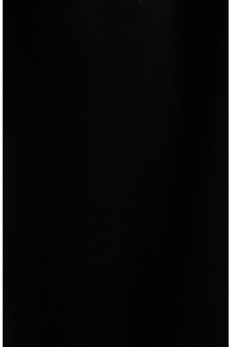 Essential Fleece Lined Robe, Alternate, color, BLACK