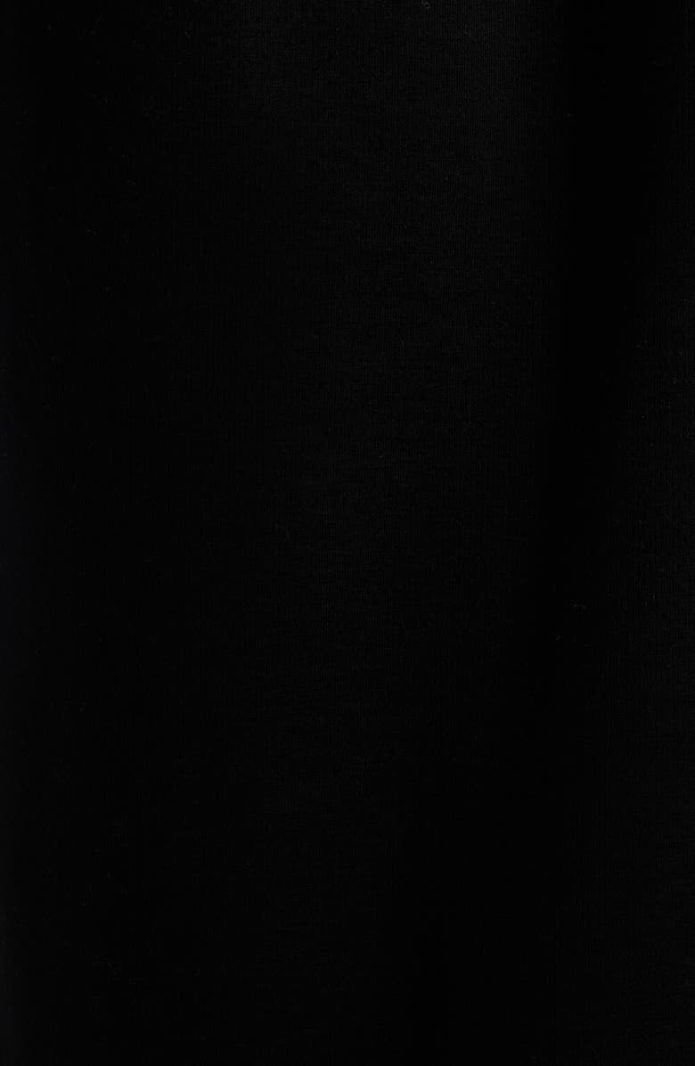 Nordstrom Essential Fleece Lined Robe, Alternate, color, Black