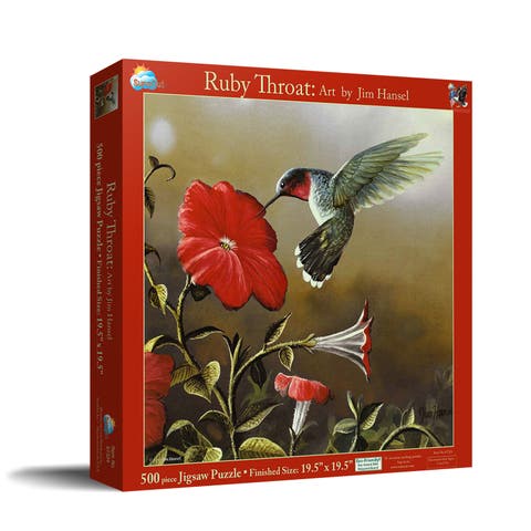 Ruby Throat 500 piece Jigsaw Puzzle for Adults