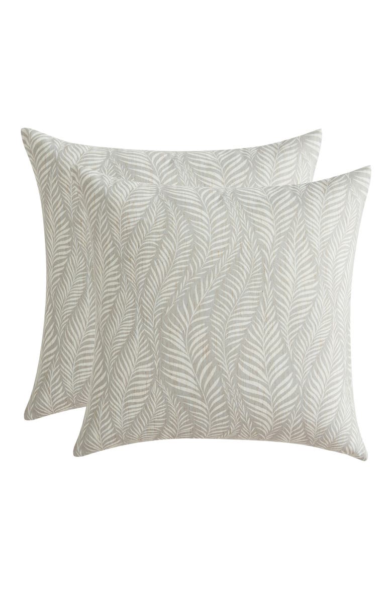Owen Set of 2 Reversible Throw Pillows, Main, color, BEIGE