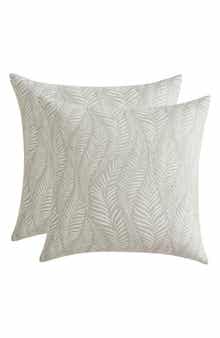 Palm Aire Owen Set of 2 Reversible Throw Pillows