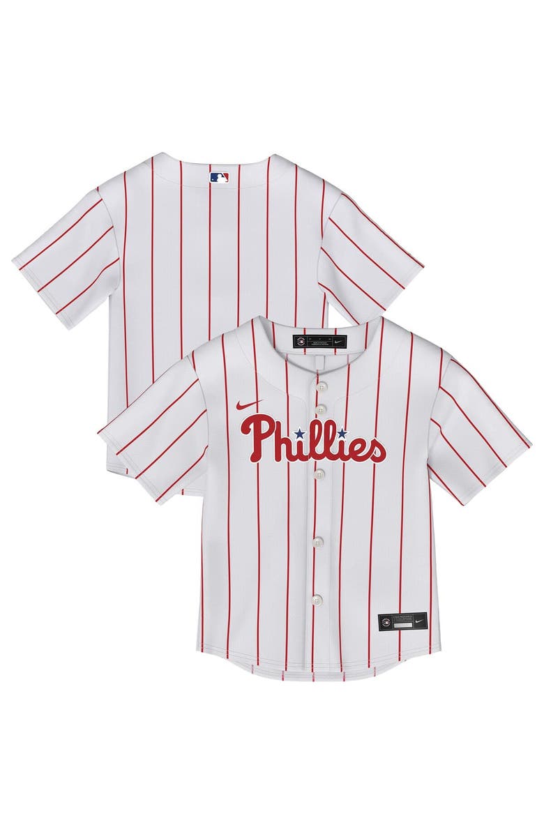 Outerstuff Infant White Philadelphia Phillies Home Replica Jersey, Main, color,