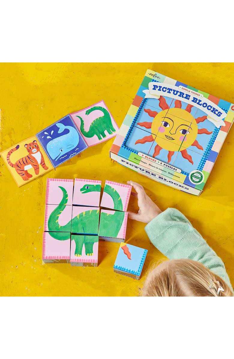 eeBoo Simple Things Picture Blocks, Alternate, color, Multi