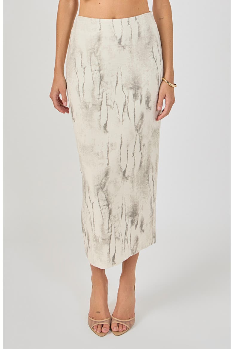 High Waist Maxi Skirt, Main, color, SAND