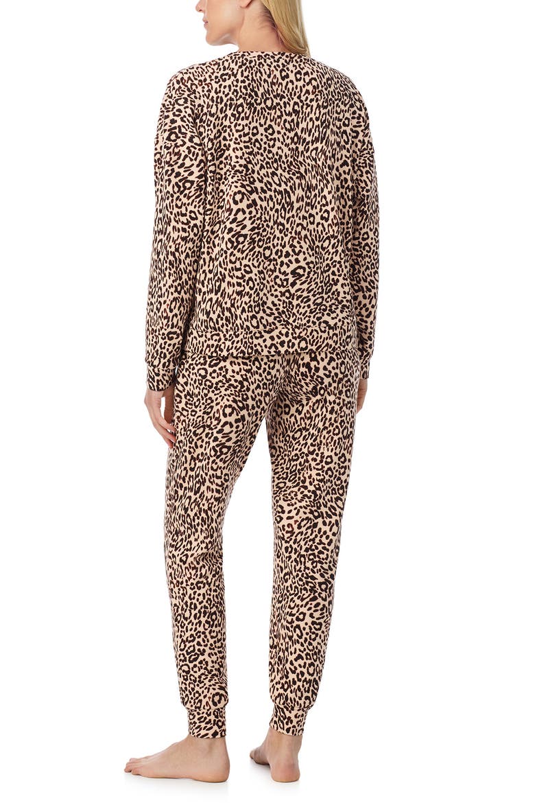 Long Pajamas, Alternate, color, BROWN PT