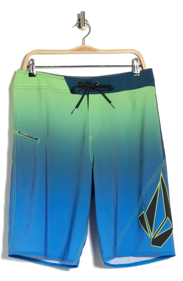 Volcom Vee Bee Mod 22 Swim Shorts, Alternate, color, Blue