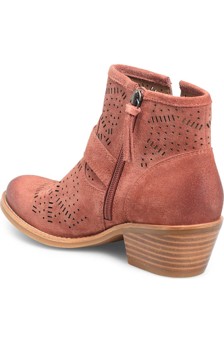 Söfft Adriana Block Heel Bootie, Alternate, color, Terracotta