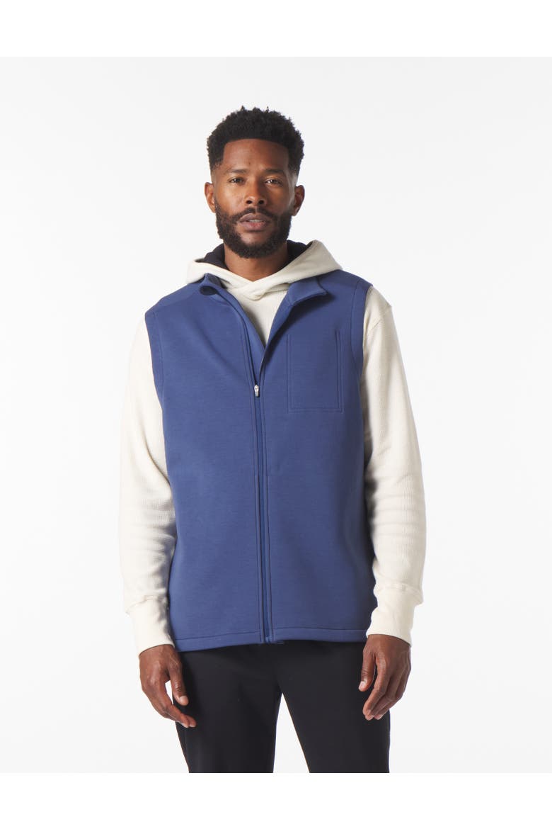 Men's Scuba Knit Vest, Main, color, Navy