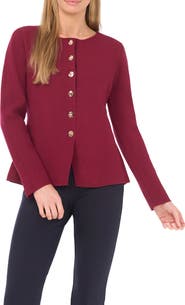 Ted Baker Collarless Cardigan