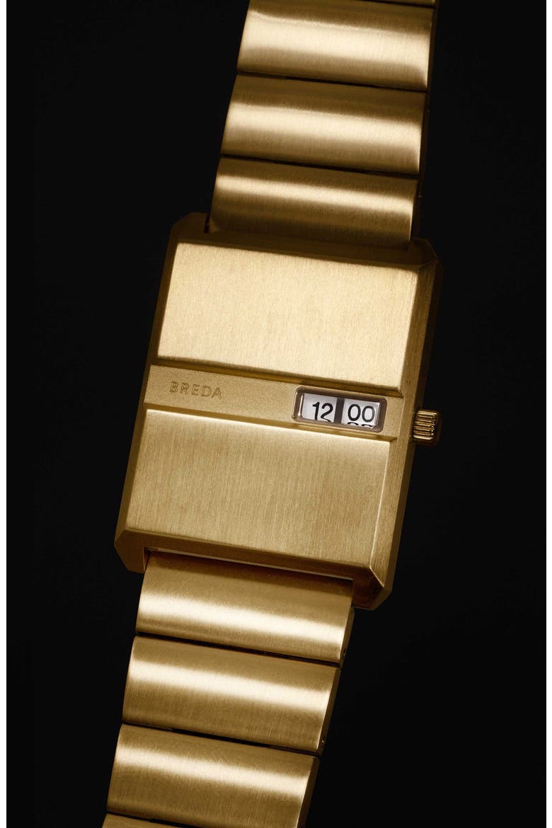 Pulse Bracelet Watch, 26mm, Alternate, color, GOLD