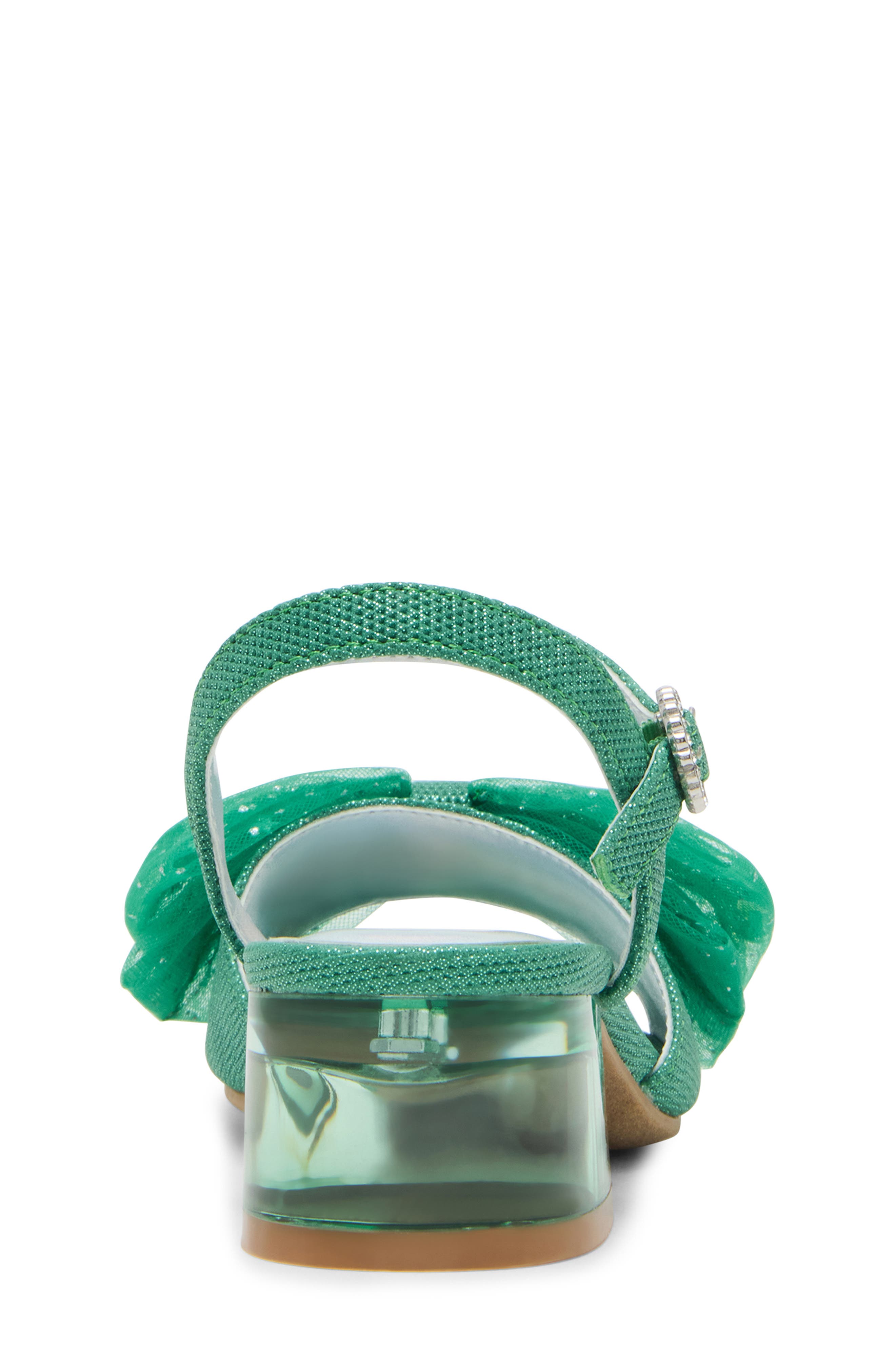 Steve Madden Kids
 Jtiara Ankle Strap Sandal, Alternate, color, Green