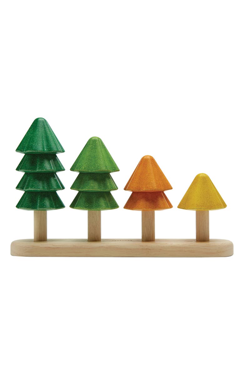 PlanToys<sup>®</sup> Sort & Count Trees Playset, Main, color, Assorted