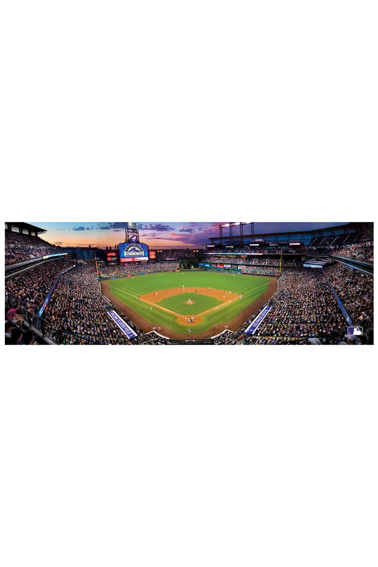 Colorado Rockies 1000pc Panoramic Puzzle, Alternate, color, Multicolor