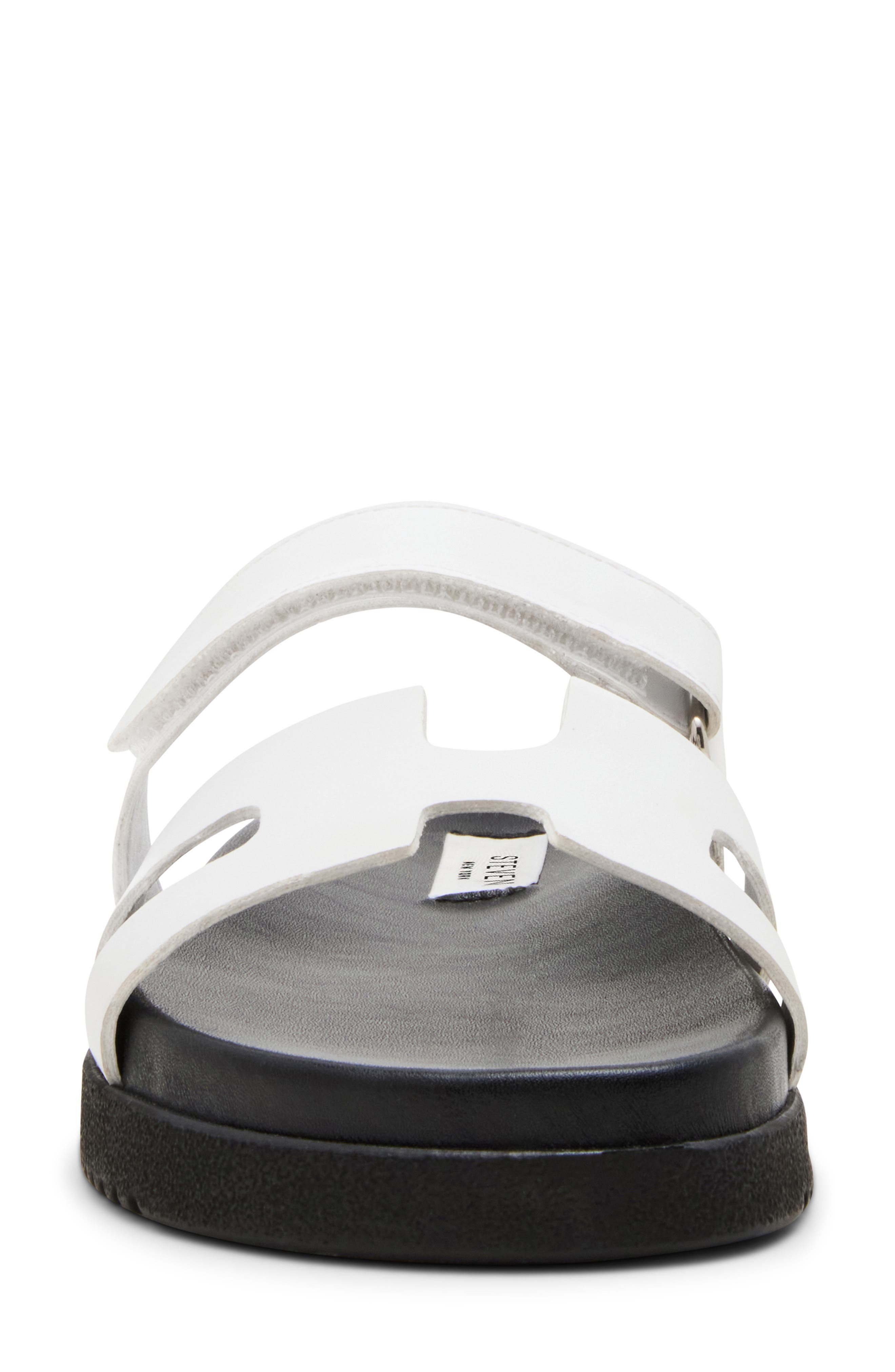 Steven New York Reaves Sandal, Alternate, color, White