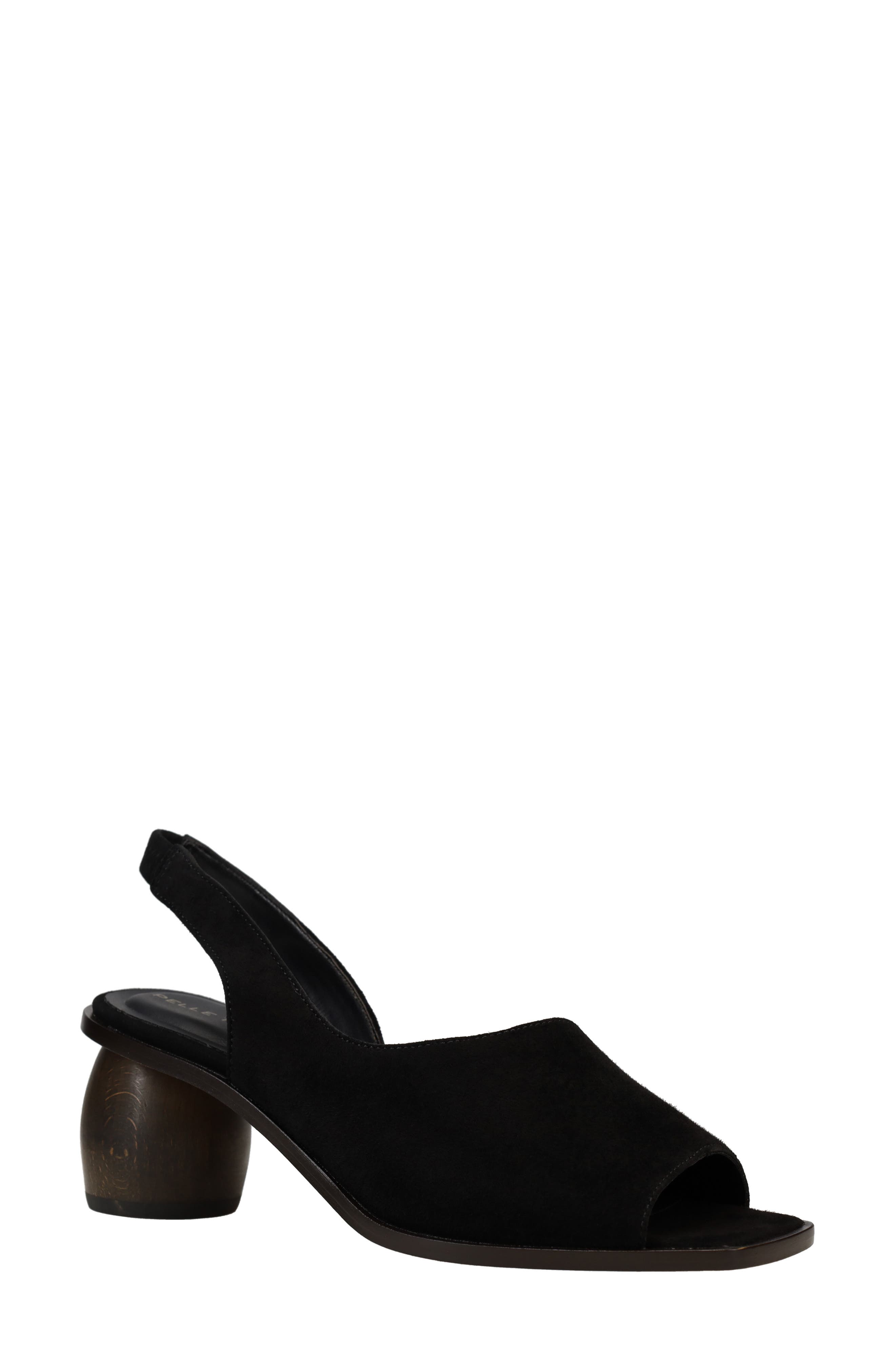 Pelle Moda Leevi Slingback Sandal, Main, color, Black