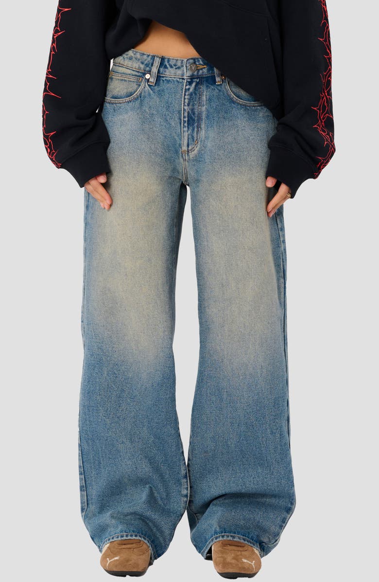 ABRAND <p>Relaxed Wide Leg Jeans (Kit)</p>, Main, color, Kit