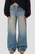 ABRAND Relaxed Wide Leg Jeans