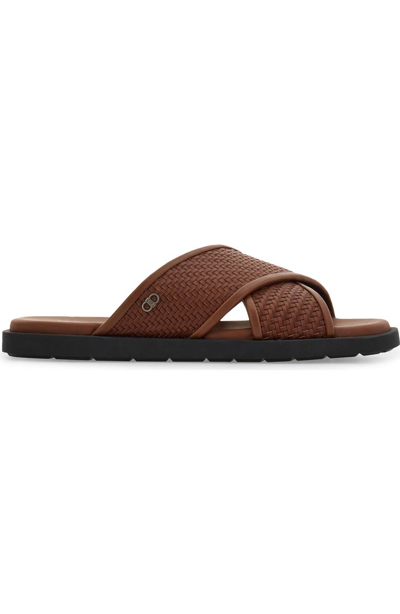 FERRAGAMO Brise 2 Slide Sandal, Alternate, color, Midbrown Midbrown Midbrown
