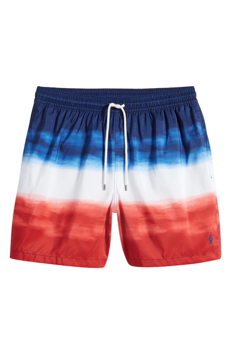 Polo Ralph Lauren Ombré Swim Trunks, Alternate, color,