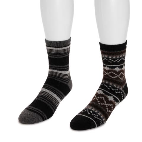 Wool Blend 6" Socks 2 Pair Pack