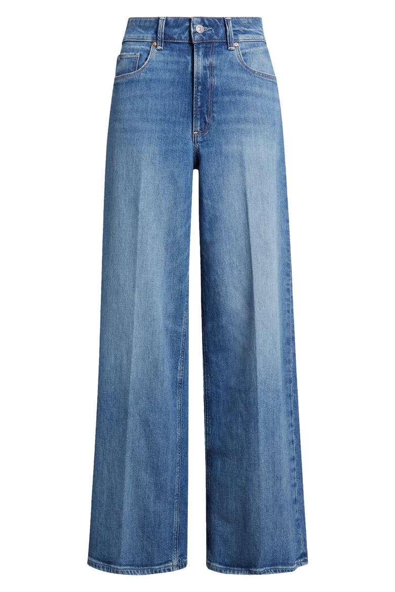 Sasha High Waist Wide Leg Jeans, Alternate, color, PESARO