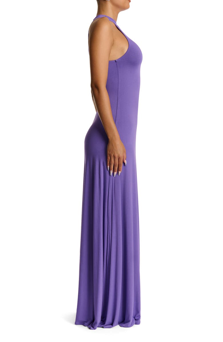 Naked Wardrobe Smooth Maxi Dress, Alternate, color, Violet