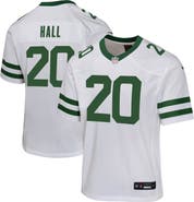 Nike Youth Nike Breece Hall Legacy White New York Jets Game Jersey