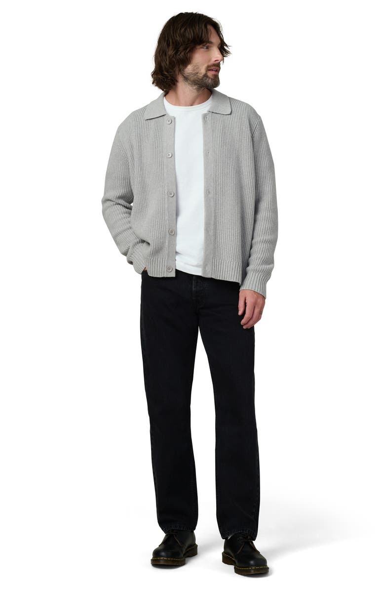 Joe's Cassian Full Button Cardigan, Alternate, color, Heather Grey