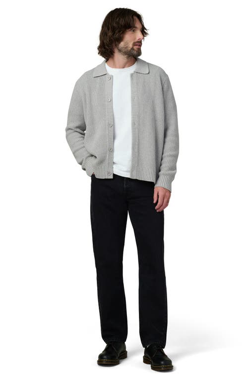 Joe's Cassian Full Button Cardigan In Gray