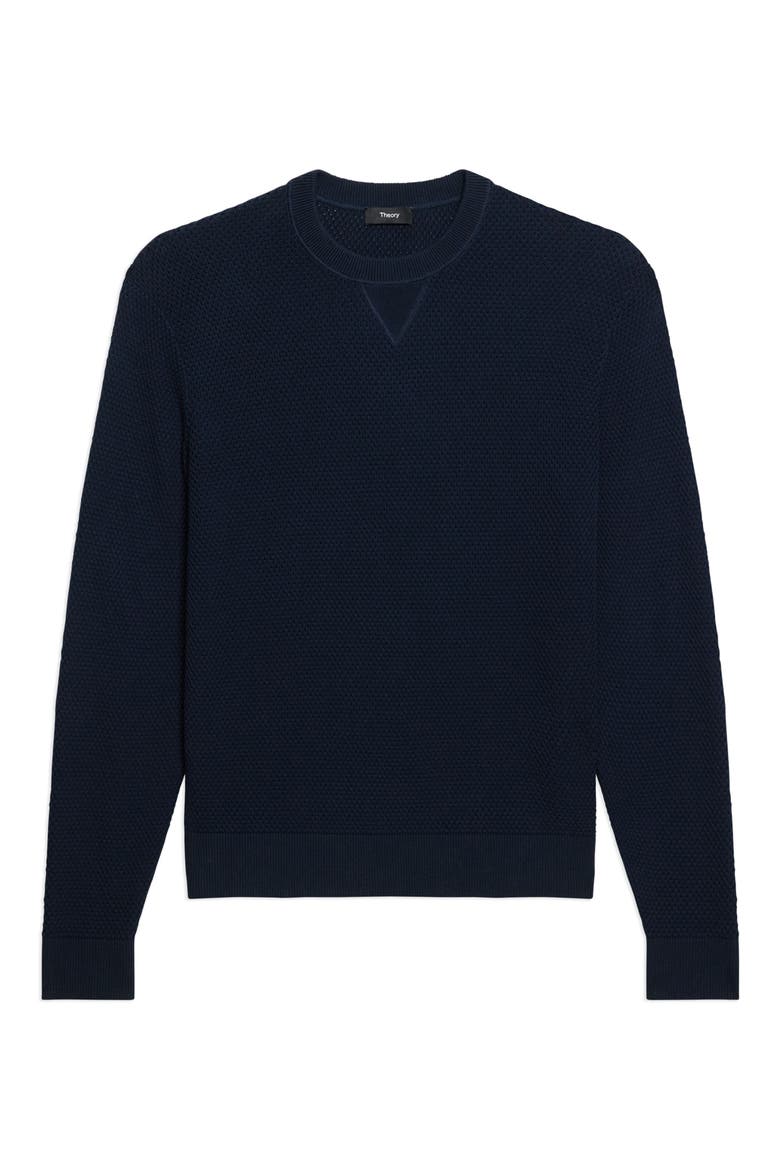Myhlo Texture Sweatshirt, Alternate, color, BALTIC - XHX