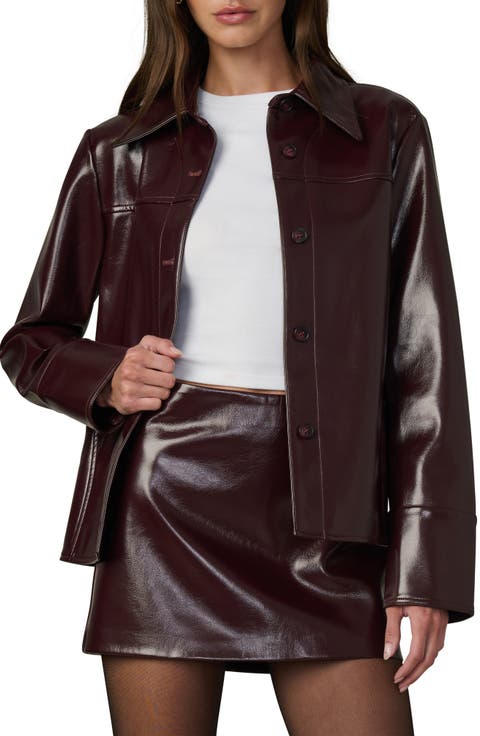 The Daisy Faux Leather Jacket