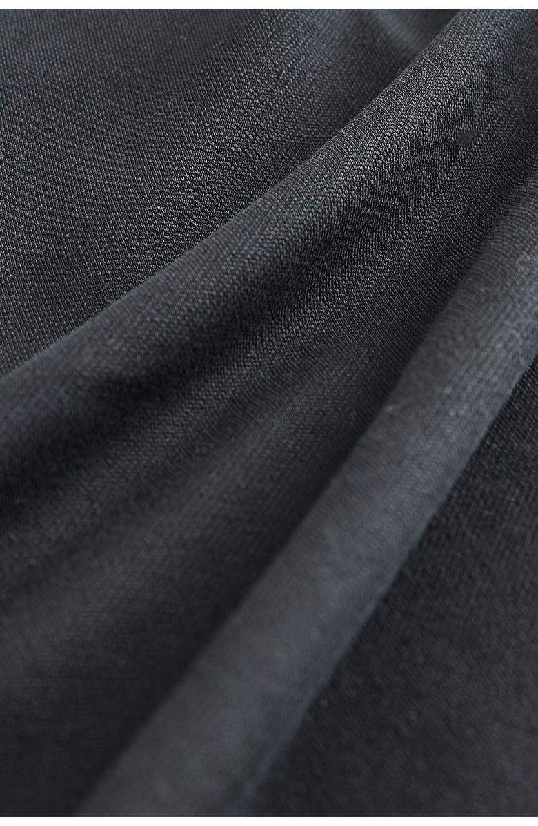 NEXT Asymmetric Sleeveless Dress, Alternate, color, Black