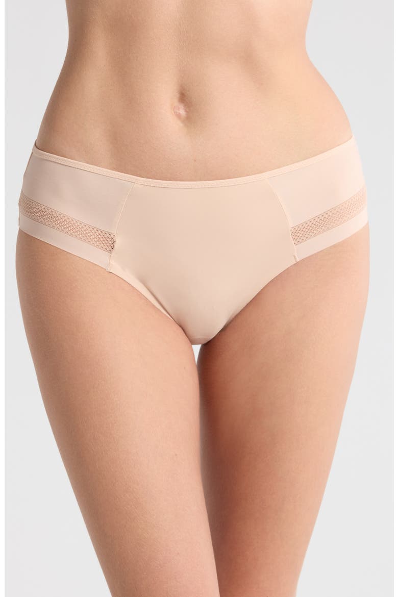 Easy Bliss Mid Rise Bikini Briefs, Main, color, NUDE BLUSH