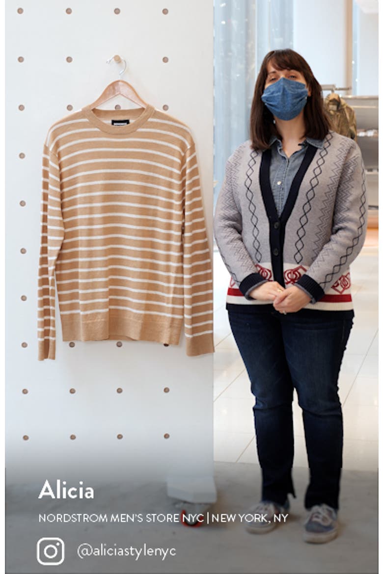 Stripe Linen Sweater video