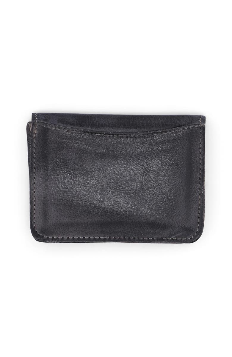 Bed Stu Jeor Wallet, Alternate, color, Black Rustic