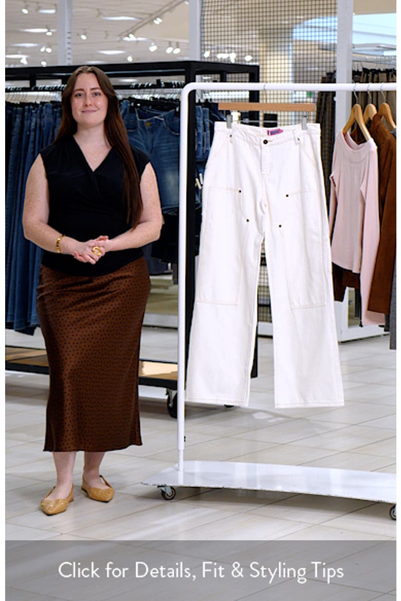 Ayla Low Rise Carpenter Jeans video