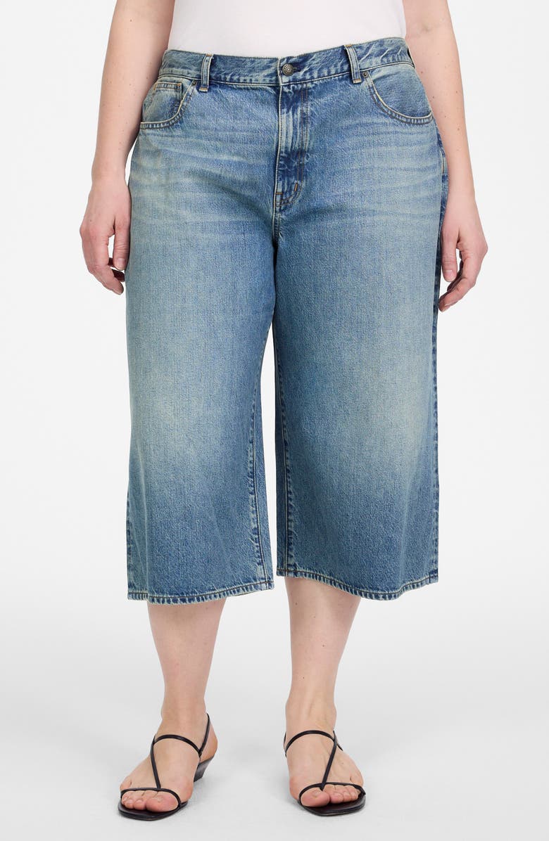 Madewell Denim Culottes, Alternate, color,
