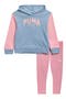 Kids' Fleece Hoodie & Leggings Set
