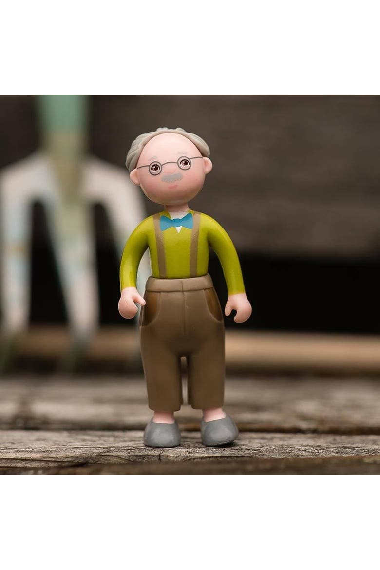 Little Friends Grandpa Kurt - 4.5" Dollhouse Toy Figure, Alternate, color, Multi