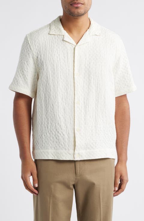 Lido Boxy Dobby Camp Shirt