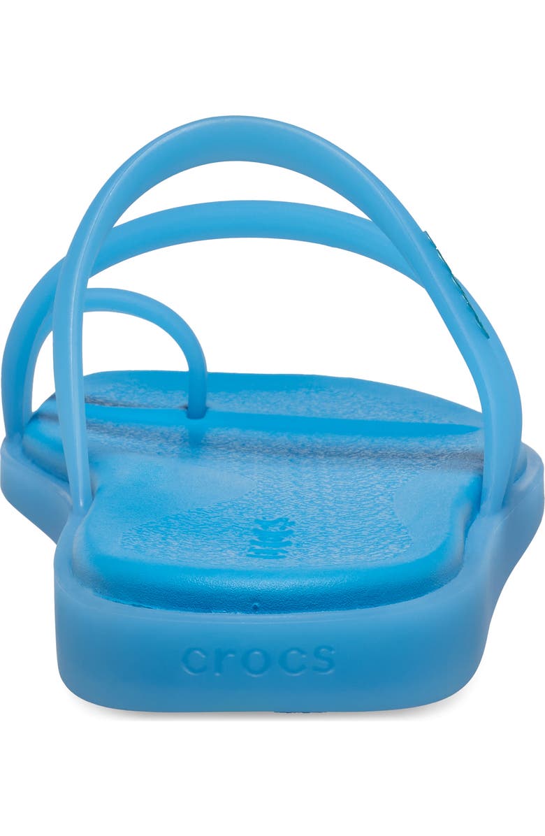 CROCS Miami Frosted Toe Loop Sandal, Alternate, color, Tinted Glass