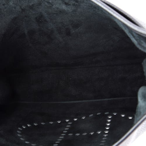 Pre-owned Hermes Hermes Evelyne Bag Gen Iii Clemence Gm In Black