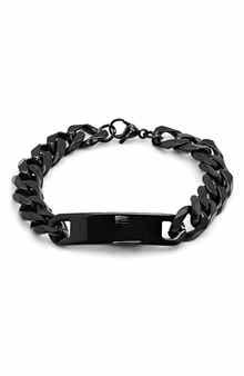 Stainless Steel Ion Plated ID Bracelet