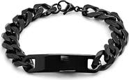 STEELTIME Stainless Steel Ion Plated ID Bracelet