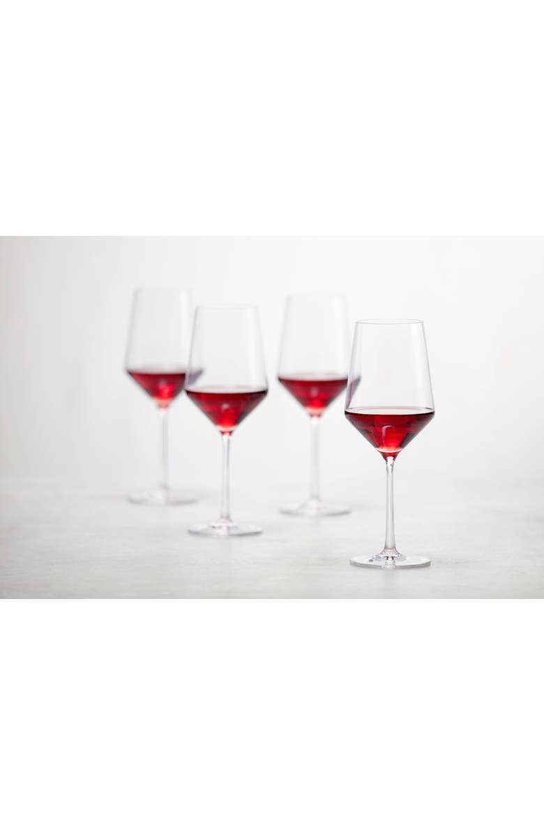 Schott Zwiesel Pure Set of 8 Red & White Wine Glasses, Alternate, color, Clear