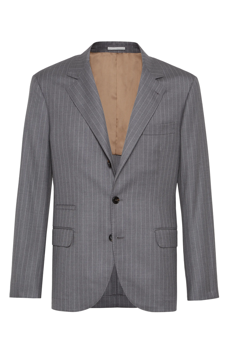 Brunello Cucinelli Twill blazer, Main, color, 