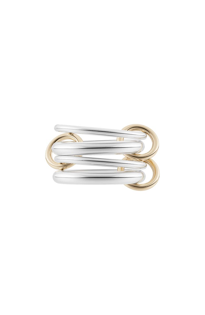 Spinelli Kilcollin Cici Petite Linked Ring, Main, color, Silver